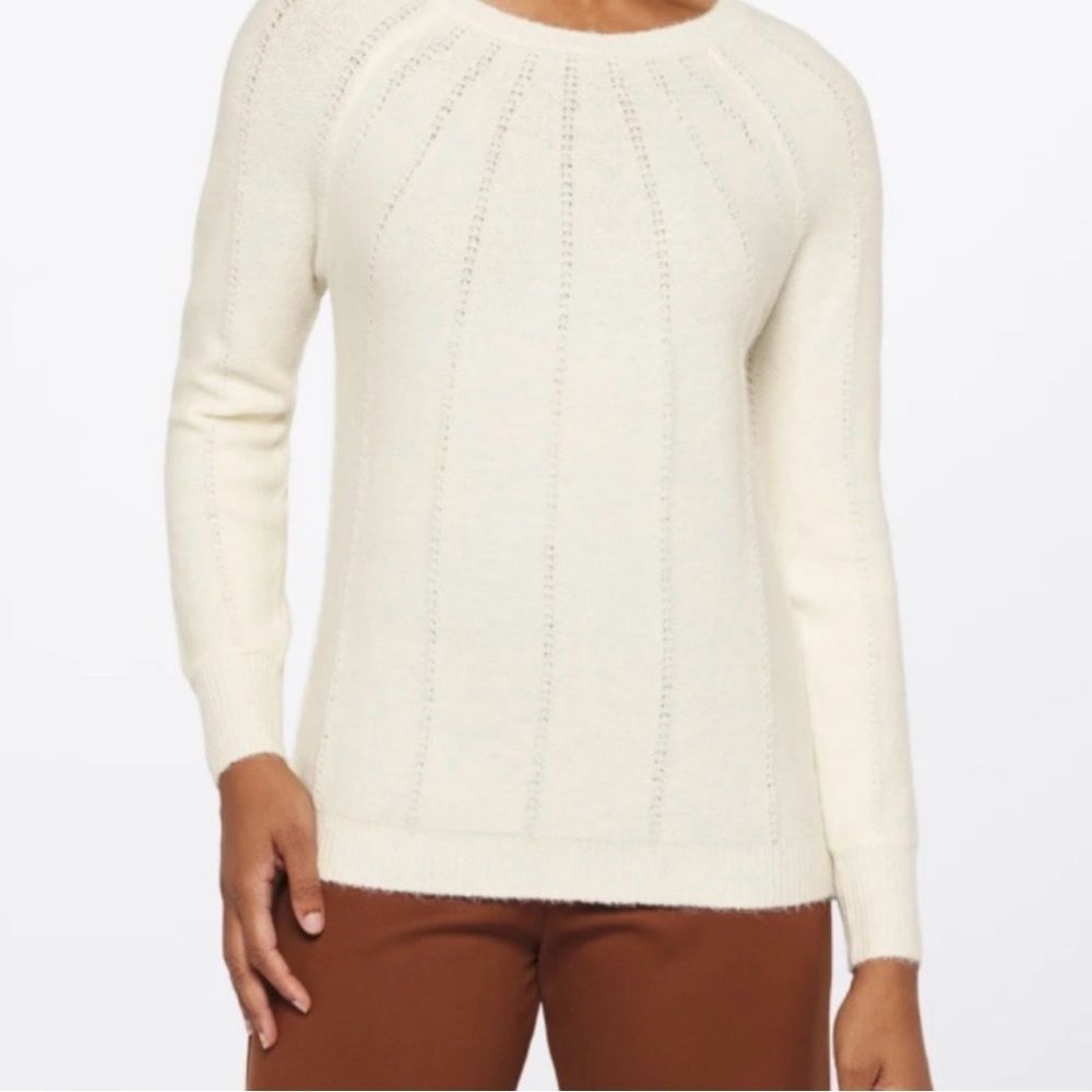 Pink Clover Arezzo Cream Sweater Soze XL
